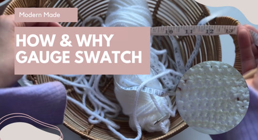 How and Why You Need a Crochet Gauge Swatch