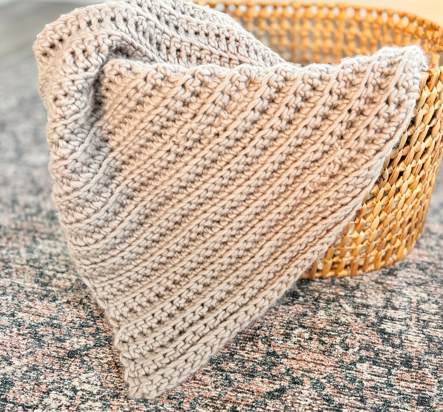 Crochet Sweater Throw Pattern