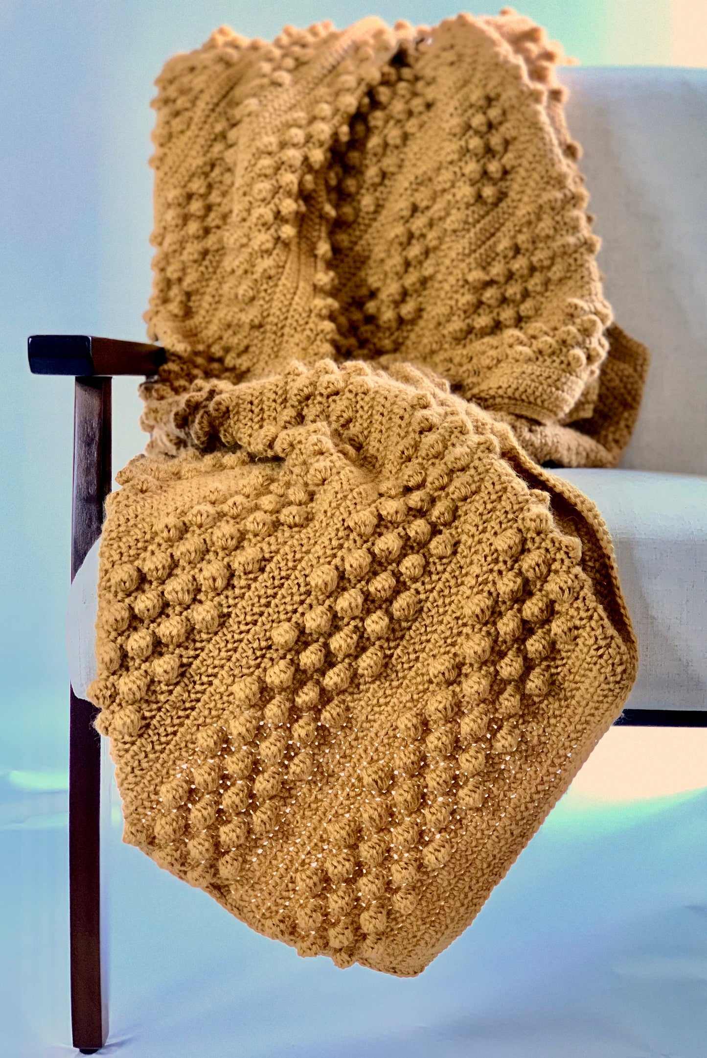 Bobble Throw Crochet Pattern