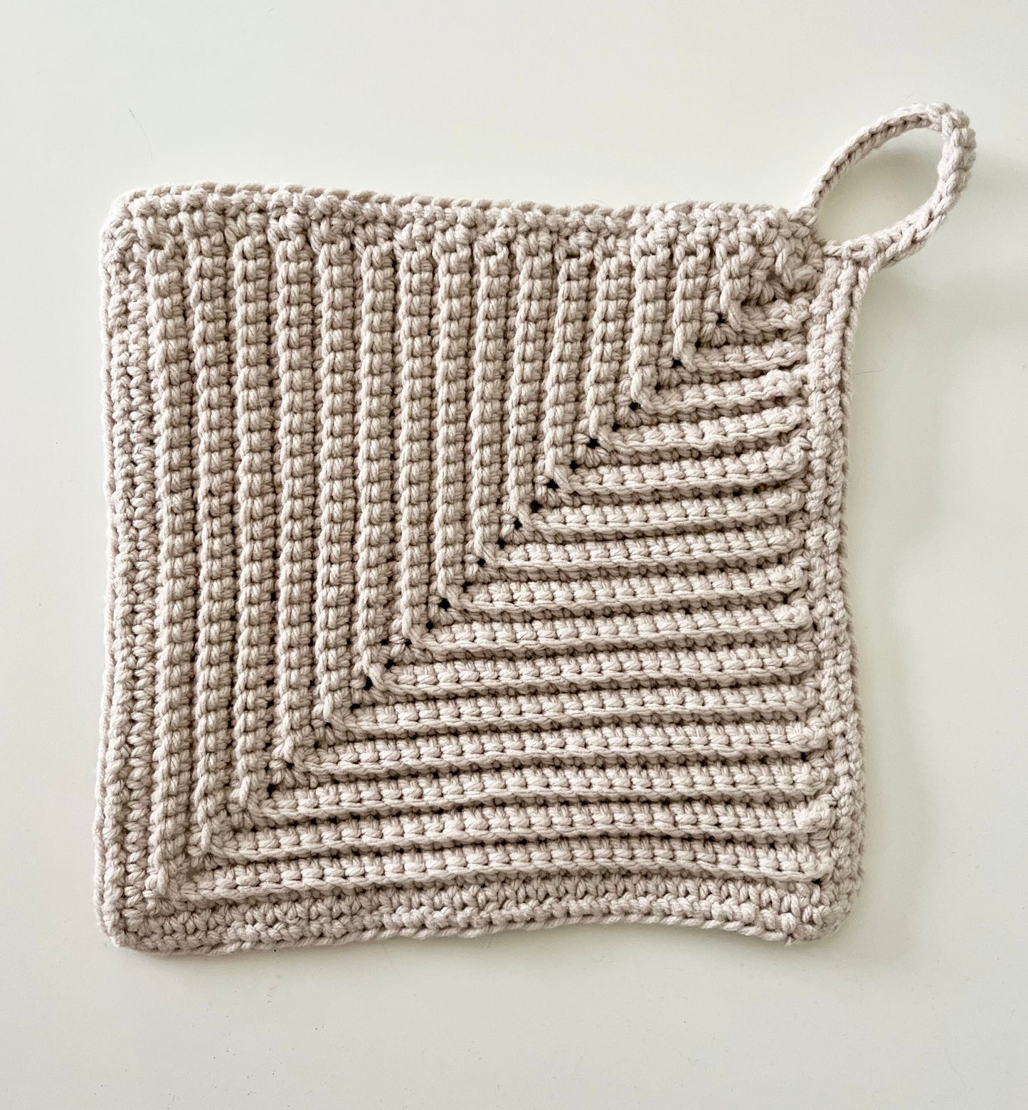 Alpine Potholder Crochet Pattern