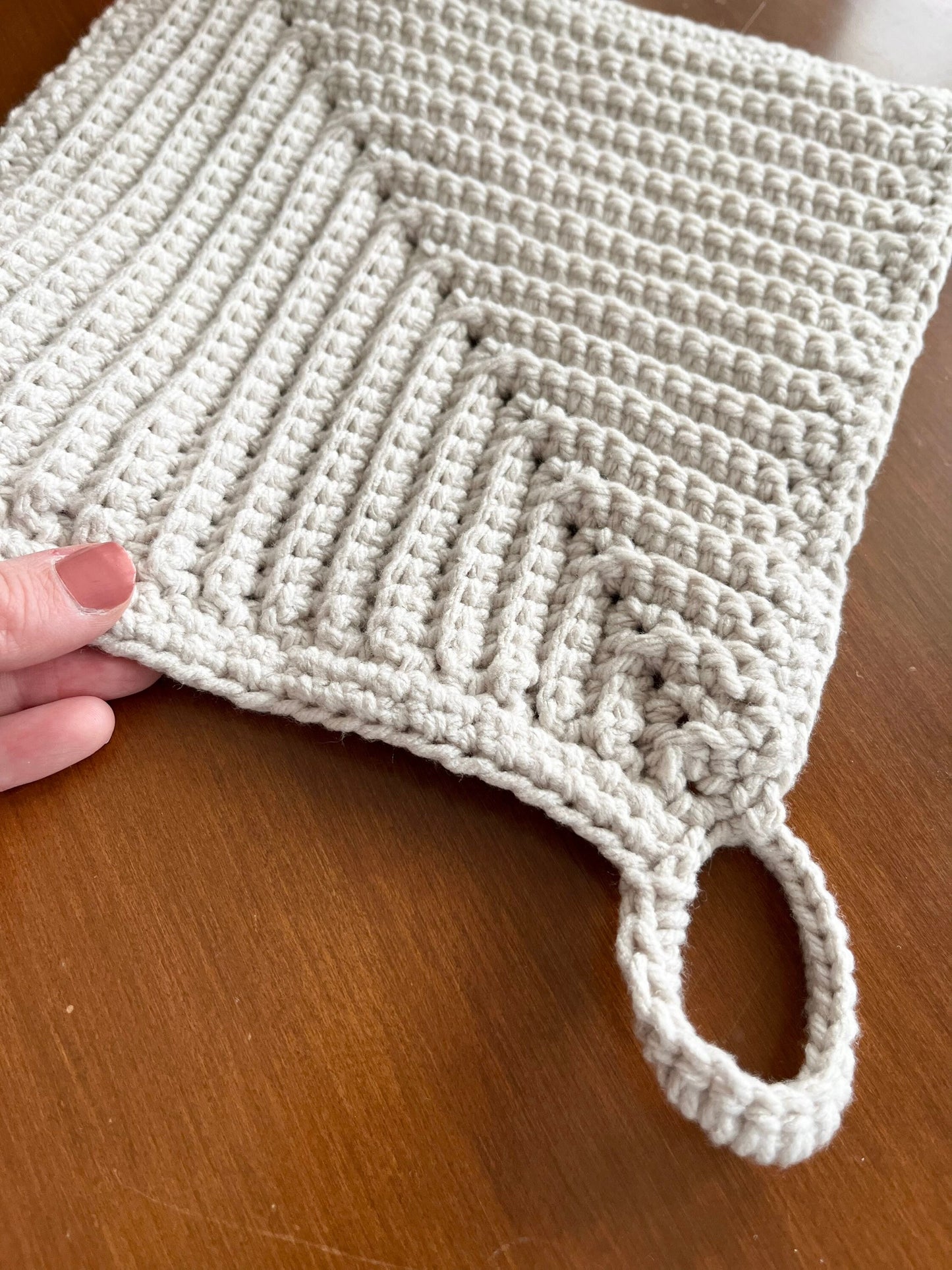 Alpine Potholder Crochet Pattern